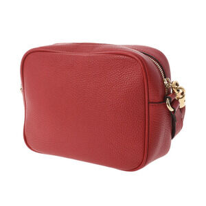 Gucci Disco Bag Calfskin Shoulder Red Soho